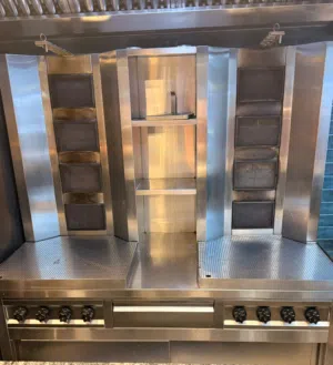gas shawarma machine/للبيع ماكينة شاورما غاز احترافية