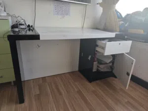 STUDY TABLE WITH REMOVABLE DRAWERS FOR SALE L=150CM W=70CM H=76 CM