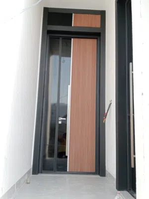 New. Cust Aluminum door,,