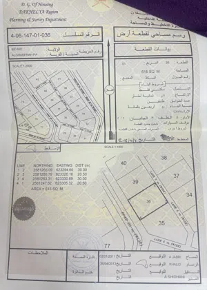 Residential Land for Sale in Al Dakhiliya Bidbid