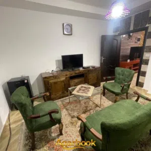 شقة مفروشة للايجار في عين منجد بالقرب من مشتل ابو شوشة