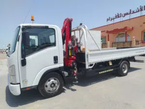 ايسوزو مع هايب وانش موديل 2023 صبغ الوكالة بدون حوادث كيلومتر 110 الف المكينه توربو 6غيار 3طن ونص