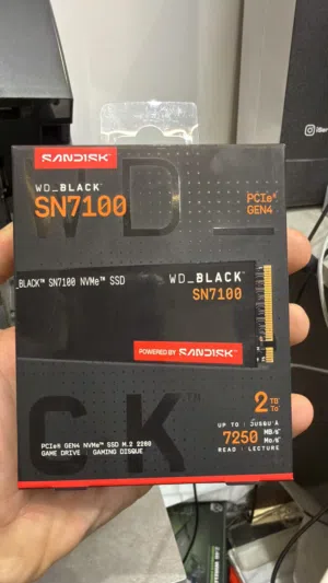 WD BLACK SN7100 NVMe SSD 2TB PCIe Gen4
