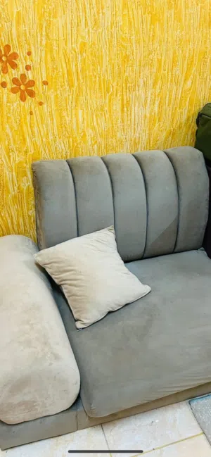 كنبة ارضية وكنبة جلوس جديدة