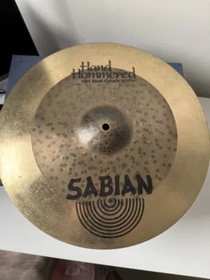 Sabian hand hammered duo crash 16