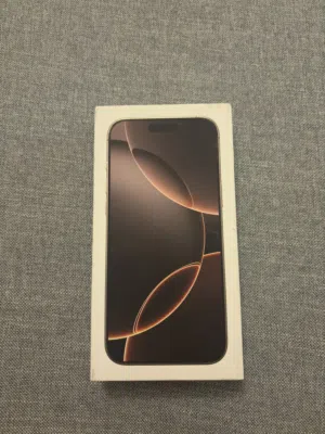 I phone 16 pro max 256 new !
