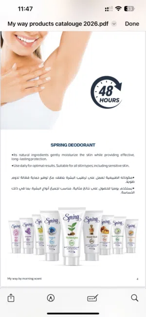 Deodorant very save for kids