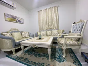 Danube 6 seater premium quality Sofa with luxury chair and center table.