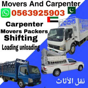 Carpenters movers Packers Pickup service shifting loading unloading