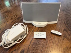دووك بوز bose الاصلي المكسيكي مع ريموت كنترول جوده عاليه جدا وصوت صافي مضخم الطقم مستخدم عرض بتر