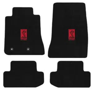 دواسات موستينج شيلبي gt 350  اصلية موديل 2015-2021 black floor mats carpet shelby gt 350