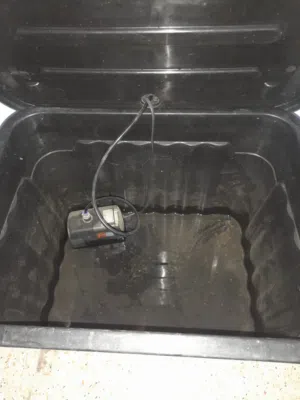 مروحة مزدوجة هواء مع رزاز مياه