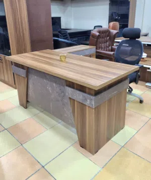 مكتب مدير مع جانبية وادراج وطاولة وسط توصيل مجاني داخل عمان والزرقاء