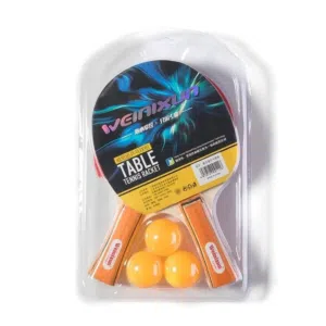 طقم مضارب تنس طاولة ايفينكسون مع 3 كرات