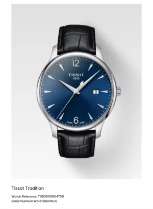 Tissot tradition watch