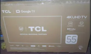 شاشة TCL حجم 55 بوصة موديل 55P8K يعني الموديل الحديث