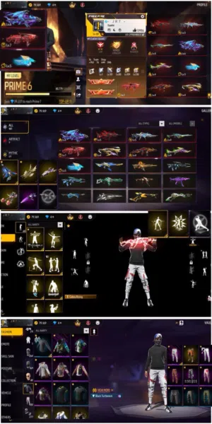 حساب فري فاير نار