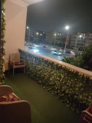 شقة للبيع او للبدل  206 متر تشطيب سوبر لوكس التجمع الاول الياسمين 1 على الشارع الرئيسى محور السادات