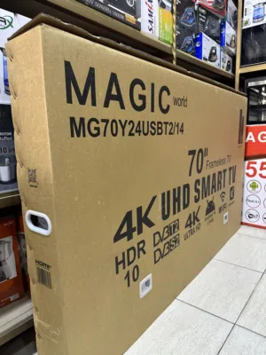 شاشة 70 بوصة MAGIC  4K ULTRA HD فل اعلى مواصفات
