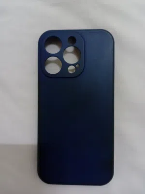 Pre - used Dark navy blue coloured inside rugged phone case for IPHONE 15 PRO