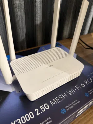 Cudy AX3000 Wi-Fi 6 Router WR3000H - جهاز راوتر Cudy AX3000 Wi-Fi 6 موديل WR3000H