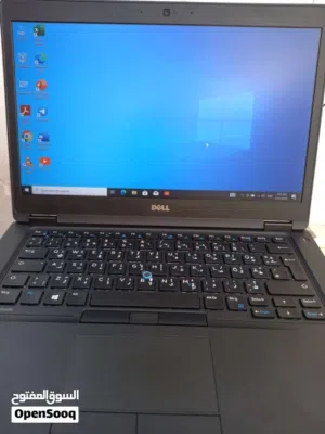 لابتوب ديل core i7 الجيل السابع ذاكرة 256ssd