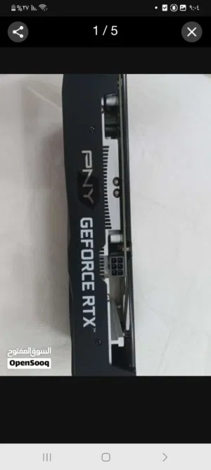 للبيع كرت RTX 3050 8G من شركة GEFORCE RTX