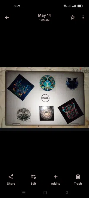 2 in 1 Convertible Dell laptop 2 في 1 لاب توب متحول ماركة ديل.