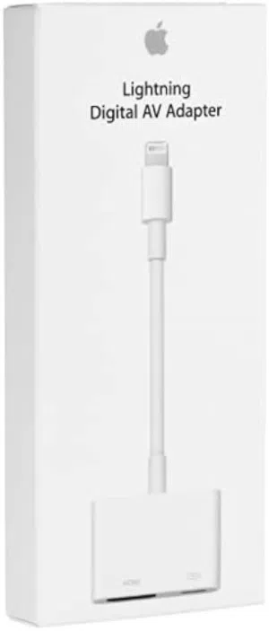 وصلة Apple Lightning to HDMI (Digital AV Adapter) أصلية