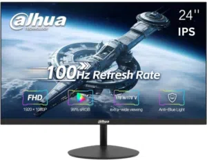 شاشه داهوا جيمنج 24 انش بتردد 100 هرتز DAHUA 24 INCH 1080P FULL HD 100HZ IPS PANEL GAMING MONITOR