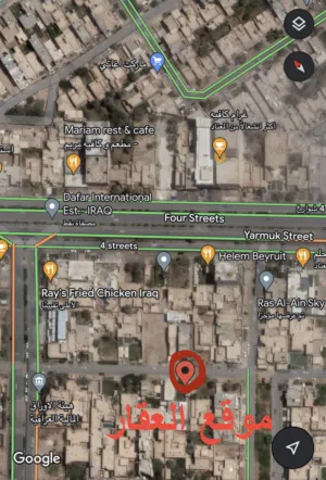 قطعة ارض مميزة للبيع في اليرموك