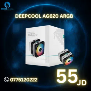 DEEPCOOL AG620 ARGB – تبريد قوي وأداء صامت