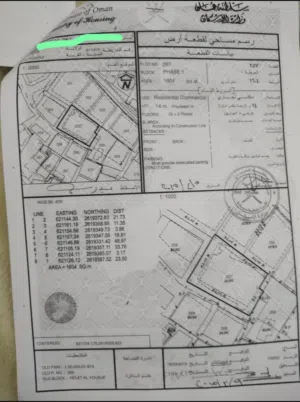 للبيع ارض سكني تجاري في السيب خلف فندق البهجة
