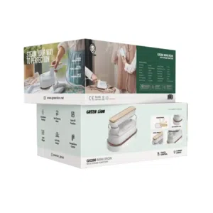 مكواة جرين ليون GX288 الصغيرة مع خاصية البخار – باللون الأبيض