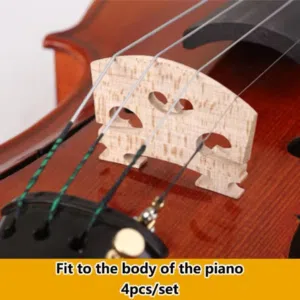 جسور كمان من خشب القيقب لأحجام 4/4-3/4-1/2-1/4-1/8