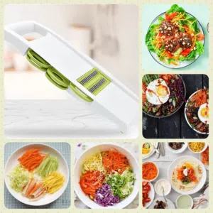Multi-Blade Vegetable Slicer – Quick & Easy Food Prep..