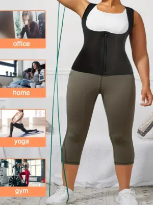 مشد حراري حزام شد و تنحيف البطن و الخصر النسائي حرق الدهون دبل فيس الحراري المشد الحراري تنحيف مشدات