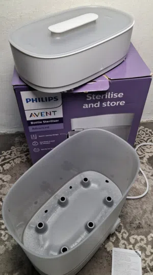 جهاز تعقيم رضاعات الأطفال الكهربائي بالبخار من فيليبس أفينت  (Philips Avent Baby Bottle Sterili