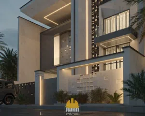 بيت طابقين في مجمع خالدون السكني