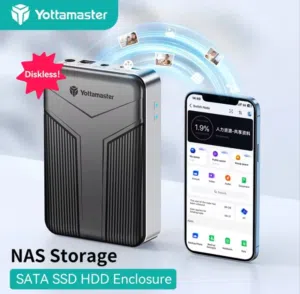 Private Cloud NAS Enclosure for 2.5"SATA HDD SSD