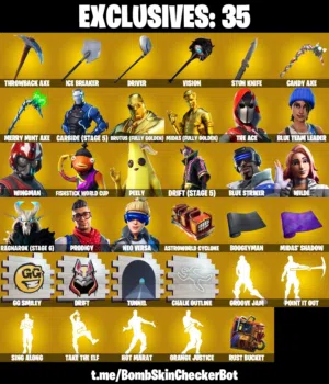 حساب فورت نايت ( نادر )