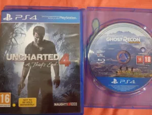 uncharted 4  + ghost recon wildlands
