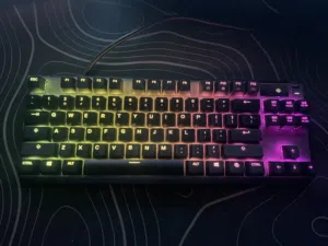 Mouse logitech and keyboard + razer v2 pro