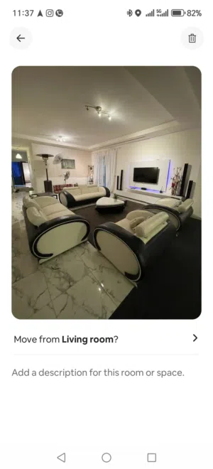 طقم كنب أمريكي فاخر