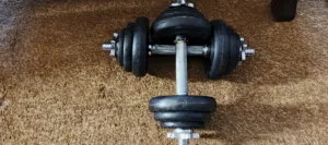 دامبلز قطعتين وزن 20 كيلو متغير