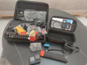 كاميرا GoPro Hero 10 Black مستعملة للبيع – مع أكثر من 100 إكسسوار!