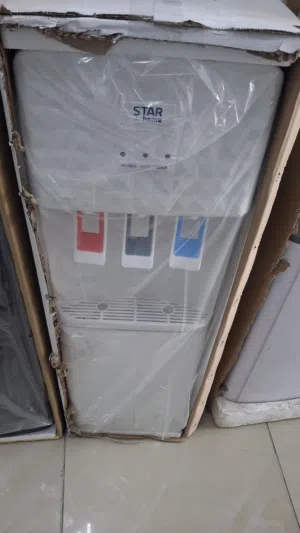 كولر ماء نوع ستار هوم ثلاث حنفيات لون ابيض والسعر شامل التوصيل داخل عمان