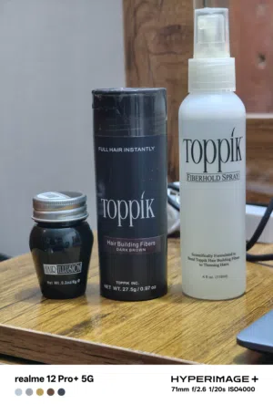 مجموعة بناء وتكثيف الشعر أصلية من أمريكا،  توبيك (Toppik)