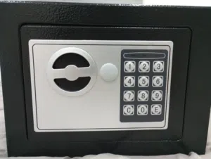New metal Safe box with keys and password