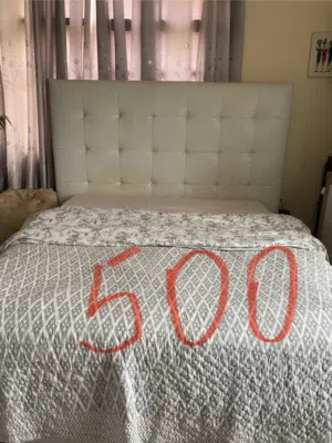 King bed with mattress